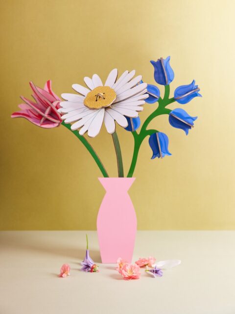 Wir haben sechs neue Blumen entworfen. Ideal als Einzelblume in der Vase oder als Teil Ihres ganz persönlichen, zeitlosen Straußes. Entworfen in Zusammenarbeit mit @jantienbaas
