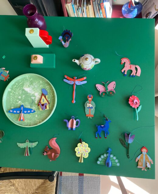 A small glimpse of what we’ve been up to lately.

Sketching, sampling, painting, building, testing, wandering and imagining. 

From new ornaments and ceramic vases to window displays, photoshoot props, felt displays and tiny floral surprises in the making. Between lunches on our butterfly bench and scouting hidden corners of Amsterdam, we’re slowly shaping the collections and stories that will soon find their way into the world. 

Happy weekend!